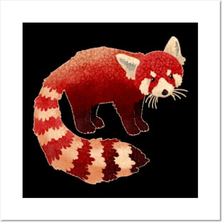 Red Panda Posters and Art